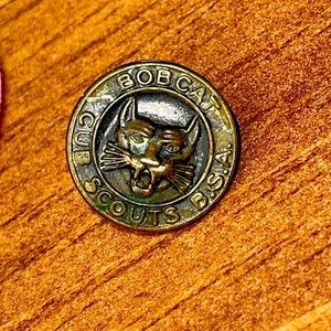 Vintage Bobcat Cub Scouts Pin.